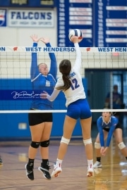 Volleyball - Polk at West Henderson_BRE_9073