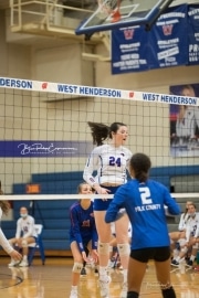 Volleyball - Polk at West Henderson_BRE_9787