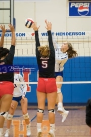 Volleyball - Franklin at West Henderson_BRE_4279