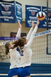 Volleyball: North Henderson at West Henderson (BR3_9969)