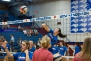 Volleyball: North Henderson at West Henderson (BR3_0418)