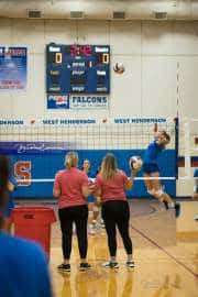 Volleyball: North Henderson at West Henderson (BR3_0450)