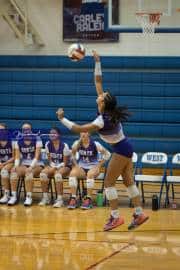Volleyball: North Henderson at West Henderson (BR3_1061)