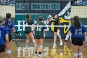 Volleyball North Henderson at East Henderson (BR3_0414)