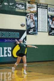 Volleyball North Henderson at East Henderson (BR3_9800)