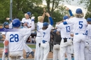 Boys Baseball: Rd 2 North Lincoln at West Henderson (BR3_0257)