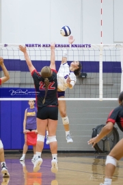 Girls Volleyball Pisgah at North Henderson (BR3_1599)