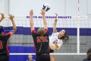 Girls Volleyball Pisgah at North Henderson (BR3_1601)