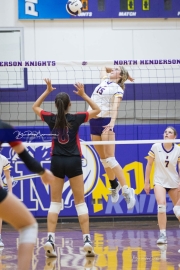 Girls Volleyball Pisgah at North Henderson (BR3_1606)