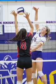 Girls Volleyball Pisgah at North Henderson (BR3_1610)