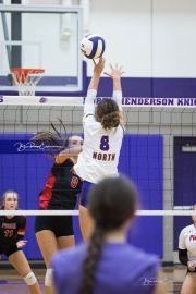 Girls Volleyball Pisgah at North Henderson (BR3_1836)