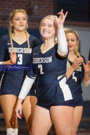 Volleyball: Hickory Ridge at TC Roberson (BR3_1390)