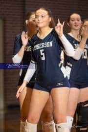Volleyball: Hickory Ridge at TC Roberson (BR3_1404)