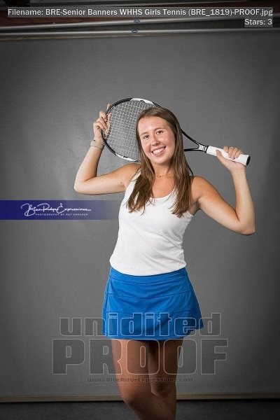 Senior Banners WHHS Girls Tennis (BRE_1819)
