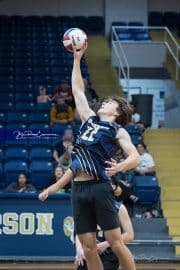 Boys Volleyball - North Henderson at TC Roberson (BR3_0783)