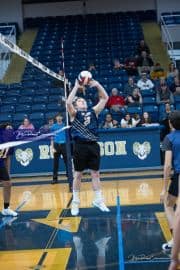 Boys Volleyball - North Henderson at TC Roberson (BR3_8652)