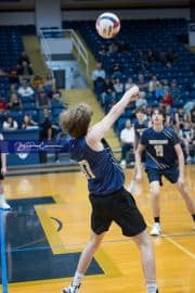 Boys Volleyball - North Henderson at TC Roberson (BR3_8667)