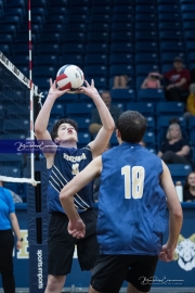 Boys Volleyball - North Henderson at TC Roberson (BR3_9011)
