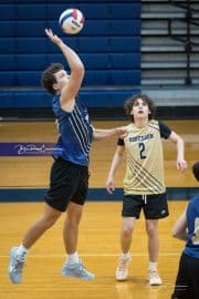 Boys Volleyball - North Henderson at TC Roberson (BR3_9629)