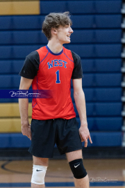 Boys Volleyball: West Henderson at TC Roberson (BR3_2516)