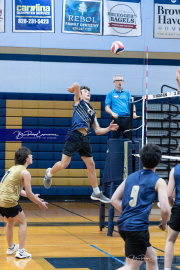 Boys Volleyball: West Henderson at TC Roberson (BR3_2754)