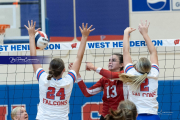 Girls Volleyball: Hendersonville at West Henderson (BR3_5644)