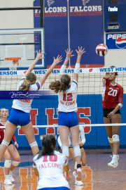 Girls Volleyball: Hendersonville at West Henderson (BR3_6113)