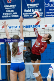 Girls Volleyball: Hendersonville at West Henderson (BR3_6117)