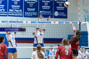 Girls Volleyball: Hendersonville at West Henderson (BR3_4380)