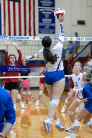 Girls Volleyball: Hendersonville at West Henderson (BR3_4495)