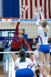 Girls Volleyball: Hendersonville at West Henderson (BR3_4569)