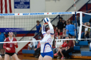 Girls Volleyball: Hendersonville at West Henderson (BR3_4591)