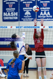 Girls Volleyball: Hendersonville at West Henderson (BR3_4667)