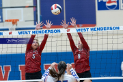 Girls Volleyball: Hendersonville at West Henderson (BR3_4693)