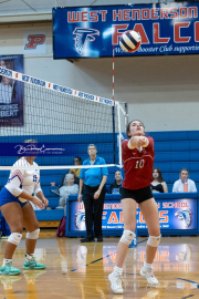Girls Volleyball: Hendersonville at West Henderson (BR3_4831)