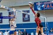 Girls Volleyball: Hendersonville at West Henderson (BR3_4838)