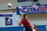 Girls Volleyball: Hendersonville at West Henderson (BR3_4903)