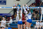 Girls Volleyball: Hendersonville at West Henderson (BR3_5167)