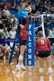 Girls Volleyball: Hendersonville at West Henderson (BR3_5196)