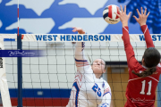 Girls Volleyball: Hendersonville at West Henderson (BR3_5201)