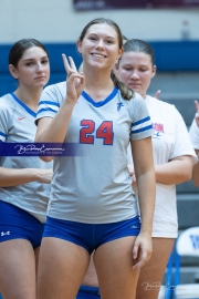 Girls Volleyball: East Henderson at West Henderson (BR3_0059)