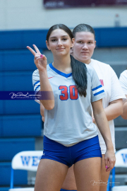 Girls Volleyball: East Henderson at West Henderson (BR3_0081)