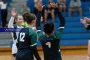 Girls Volleyball: East Henderson at West Henderson (BR3_0180)