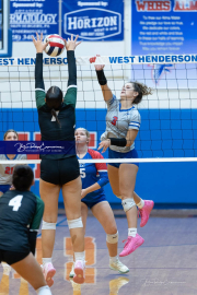 Girls Volleyball: East Henderson at West Henderson (BR3_0244)