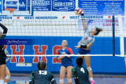 Girls Volleyball: East Henderson at West Henderson (BR3_0258)