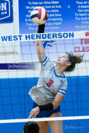 Girls Volleyball: East Henderson at West Henderson (BR3_0273)