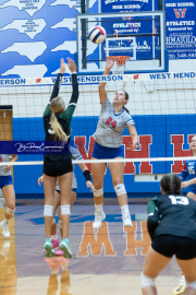Girls Volleyball: East Henderson at West Henderson (BR3_0284)
