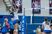 Girls Volleyball: East Henderson at West Henderson (BR3_0493)