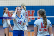 Girls Volleyball: East Henderson at West Henderson (BR3_0522)