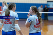 Girls Volleyball: East Henderson at West Henderson (BR3_0523)
